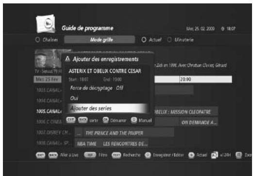 HUMAX TN5000HD - Guide des programmes - 1