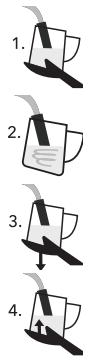 BREVILLE VCF149X - Helpful Tips for Steaming Milk: - 1