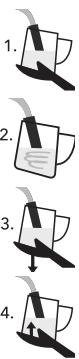 BREVILLE VCF149X - Consejos útiles para espumar la leche: - 1
