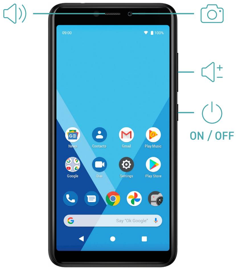 WIKO Y51 LS - What's in the Box: - 2