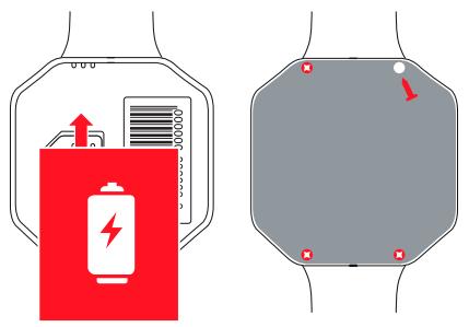 THOMSON P WATCH - INSTALLATION D'UNE CARTE SIM - 2