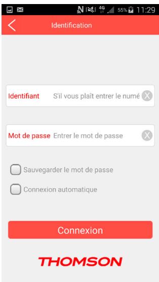 THOMSON P WATCH - - Création de compte - 3
