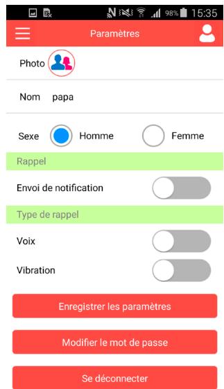 THOMSON P WATCH - SETTINGS - 2