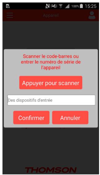 THOMSON P WATCH - - Création de compte - 5
