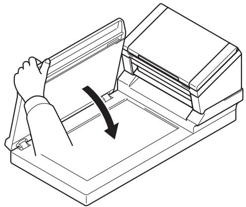 BROTHER PDS-6000F - Loading documents on the Flatbed's scanner glass - 3