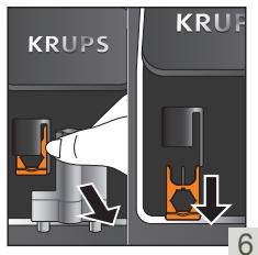 KRUPS EA897B10 EVIDENCE - DEEP CLEANING OF MILK SYSTEM MANUALLY - 5 MINS - 14
