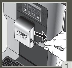 KRUPS INTUITION PREFERENCE EA873810 - MANUAL DEEP CLEANING OF MILK SYSTEM - 5 MIN - 1