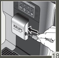 KRUPS INTUITION PREFERENCE EA873810 - MANUAL DEEP CLEANING OF MILK SYSTEM - 5 MIN - 19
