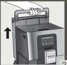 KRUPS INTUITION PREFERENCE EA873810 - DESCALING PROGRAM - 20 MIN - 2