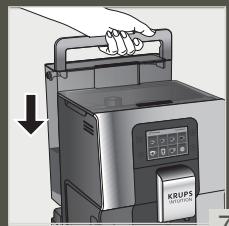 KRUPS INTUITION PREFERENCE EA873810 - DESCALING PROGRAM - 20 MIN - 7
