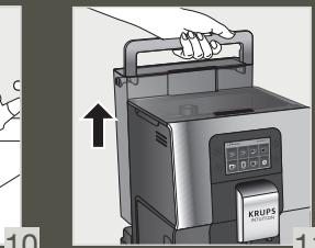 KRUPS INTUITION PREFERENCE EA873810 - DESCALING PROGRAM - 20 MIN - 11