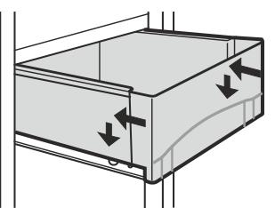 ELECTROLUX IK321BR - Schubfach einsetzen - 1