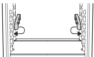 ELECTROLUX IK321BR - Spostamento in altezza del ripiano diviso - 1
