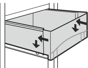 ELECTROLUX IK321BR - Inserting the drawer - 1