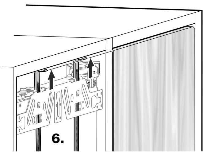 ELECTROLUX IK321BR - Variante d'encastrement avec panneau de porte à bord rentré - 1