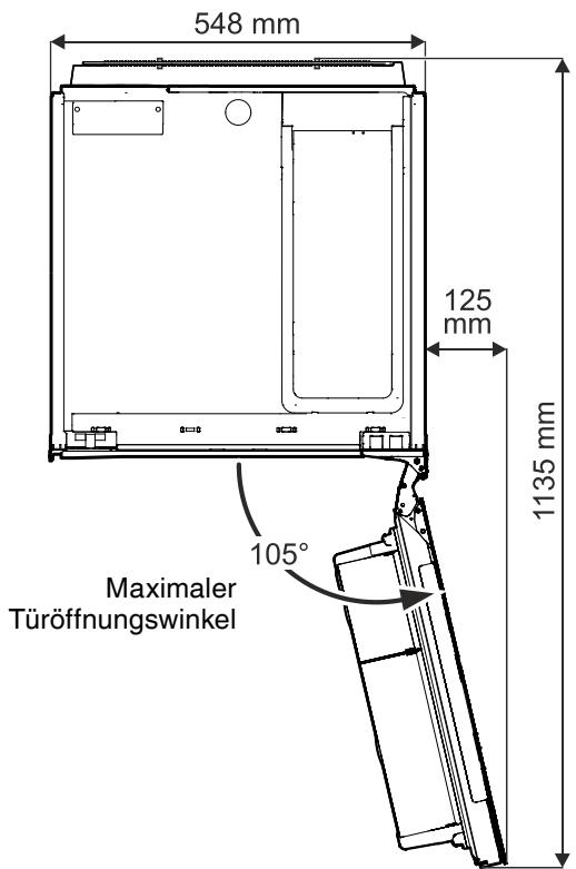 ELECTROLUX IK321BR - Gerätemaße - 2