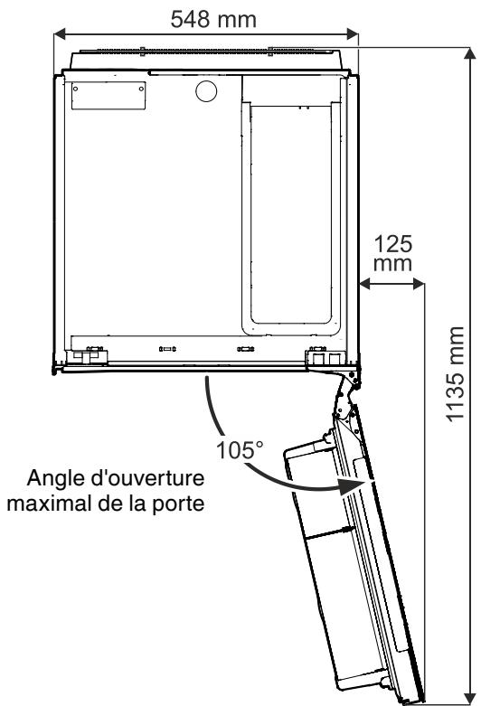 ELECTROLUX IK321BR - Dimensions de l'appareil - 2