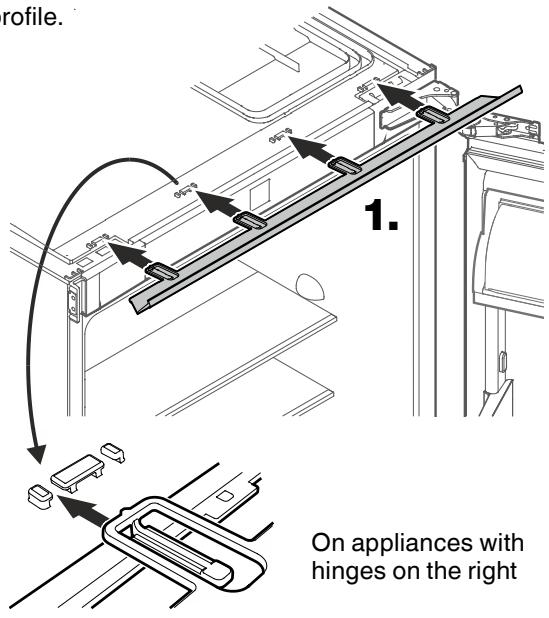 ELECTROLUX IK321BR - Installing the appliance - 1