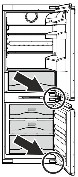 ELECTROLUX IK321BR - Türanschlag wechseln - 1