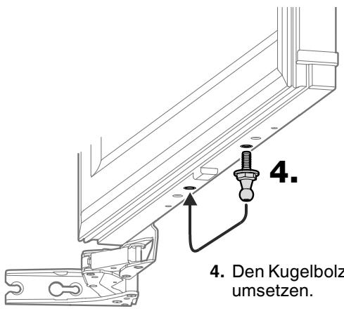 ELECTROLUX IK321BR - Schliebdampfer der Gefrierteiltur abmontieren - 4