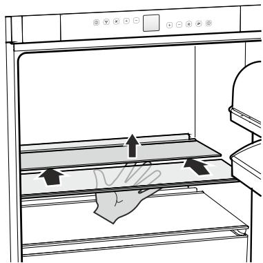 ELECTROLUX IK321BR - Sectioned shelf - 1
