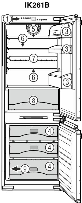 ELECTROLUX IK321BR - Descrizione dell'apparecchio - 1