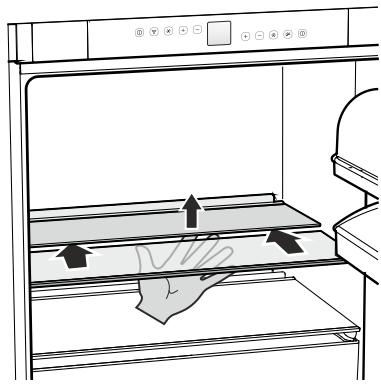 ELECTROLUX IK321BR - Geteilte Abstellfläche - 1