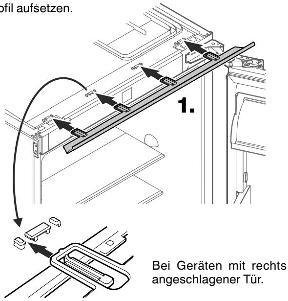 ELECTROLUX IK321BR - Einbau des Gerätes - 1
