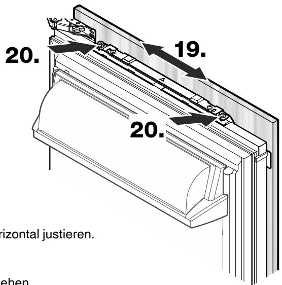 ELECTROLUX IK321BR - Kuhlteilpaneel justieren - 2