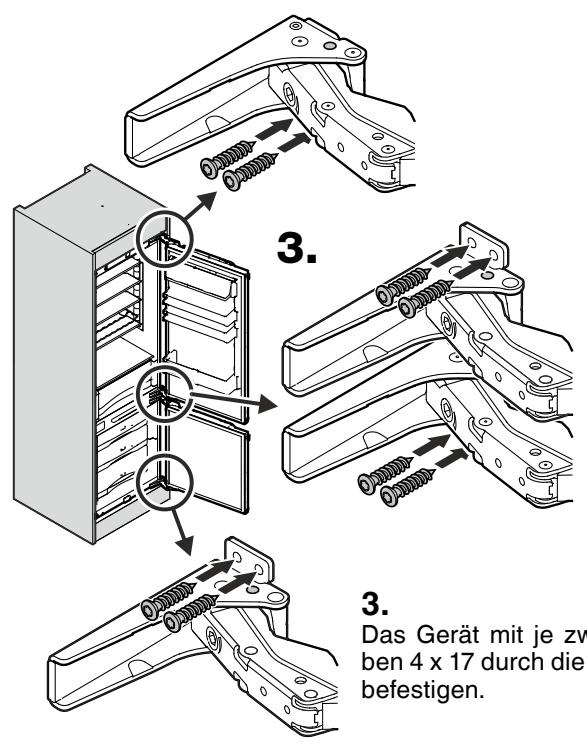 ELECTROLUX IK321BR - Einbau des Gerätes - 5