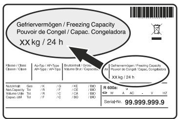 ELECTROLUX IK321BR - Freezing - 1