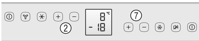 ELECTROLUX IK321BR - Réglage de la température du congelateur - 1