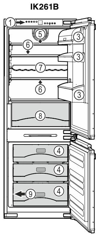 ELECTROLUX IK321BR - Description of the appliance - 1