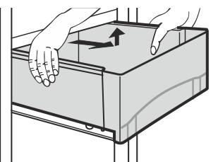 ELECTROLUX IK321BR - Removing the drawer - 1