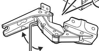 ELECTROLUX IK321BR - Adjusting the resilience of the hinges - 2