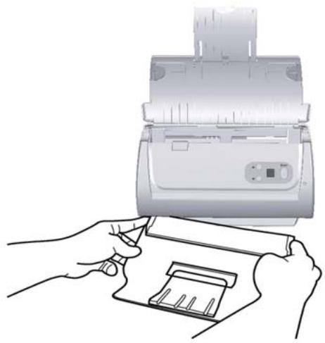 PLUSTEK SMARTOFFICE PS286 - Étape 4. installation du bac décaleur - 2