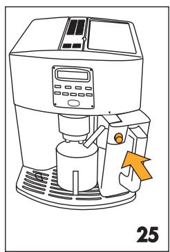 DELONGHI EAM 3500 S - IMPORTANT - 27