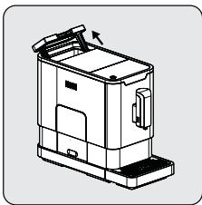 BEKO CEG6302D - Filing the water tank - 3