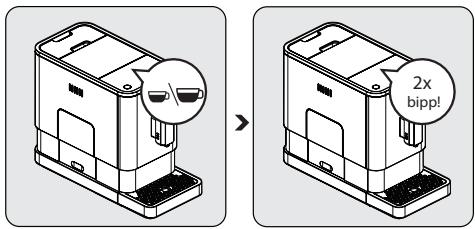 BEKO CEG6302D - Adjusting The Volume Of Your Coffee/Hot Water - 1