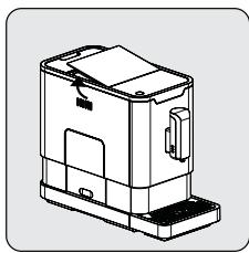 BEKO CEG6302D - Remplissage du réservoir à grains de café - 3