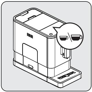 BEKO CEG3192B  -  CEG 3192 B - Ajuste de Cantidad de Café/Agua Caliente - 1