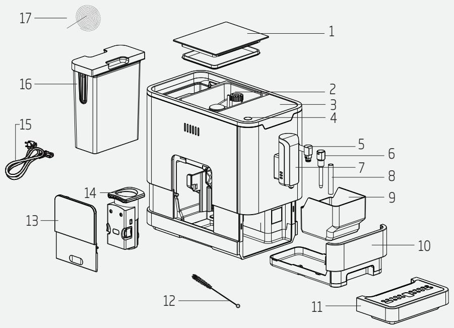 BEKO CEG3192B  -  CEG 3192 B - Twój w pełni automatyczny ekspres do kawy - 1