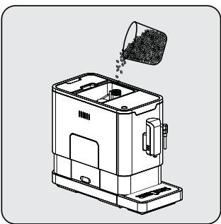 BEKO CEG3192B  -  CEG 3192 B - Kahve çekirdeği haznesinin doldurulması - 5