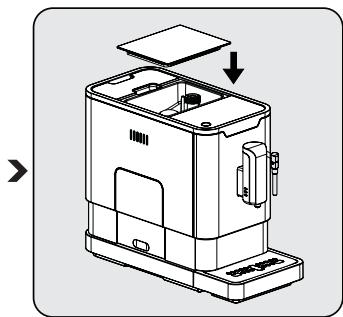 BEKO CEG3192B  -  CEG 3192 B - Llenado del contentedor de granos - 4