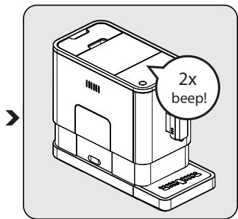BEKO CEG3192B  -  CEG 3192 B - Reglarea volumului de cafea/apă fierbinte - 2