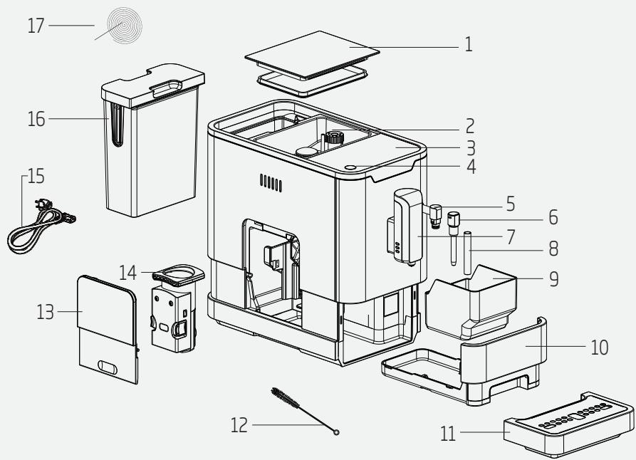 BEKO CEG3192B  -  CEG 3192 B - Your Fully Automatic Coffee Machine - 1