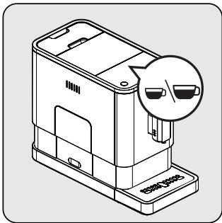 BEKO CEG3192B  -  CEG 3192 B - Reglarea volumului de cafea/apă fierbinte - 1