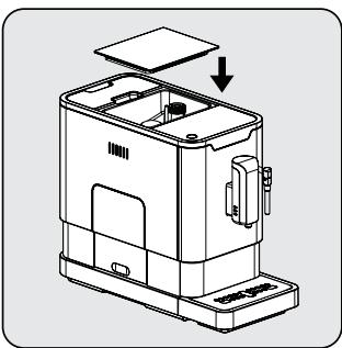 BEKO CEG3192B  -  CEG 3192 B - Remplir le conteneur de grains de café - 6