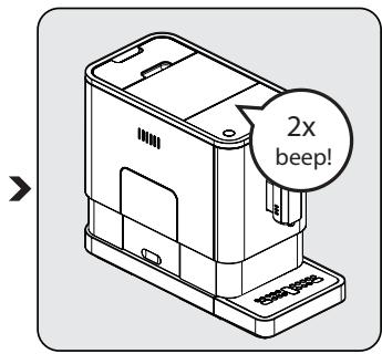 BEKO CEG3192B  -  CEG 3192 B - Regolazione del volume del caffe / acqua calda - 2
