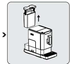 BEKO CEG3190B - CEG 3190 B - Riempire il serbatoio dell'acqua - 4